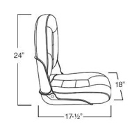 Купить Кресло SKIPPER PREMIUM, синий/серый/темно-серый (упаковка из 2 шт.) арт. 1061069_pkg_2