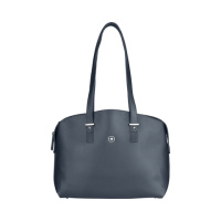 Купить Сумка женская WENGER RosaElli с карманом для ноутбука 14", синяя, полиэстер, 37 x29x19 см арт. 611869