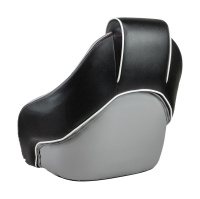 Купить Кресло с болстером Stingray, обивка винил, цвет черный/серый арт. MR18010