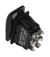 Купить П-ль 3х поз (ON)-OFF-ON 12В/16А 6Р подсветка (упаковка из 10 шт.) арт. AES111855AM1_pkg_10