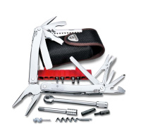 Купить Мультитул VICTORINOX SwissTool Spirit XC Plus Ratchet, 105 мм, 38 функций, в нейлоновом чехле арт. 3.0239.N