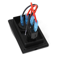 Купить Панель гнезда вольтметра и автоматическим выключателем NEKEKE арт. DCS4