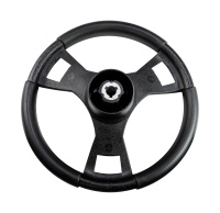 Купить Рулевое колесо GUSSI 013 черное, д.350 мм (упаковка из 4 шт.) арт. 30133521S_pkg_4