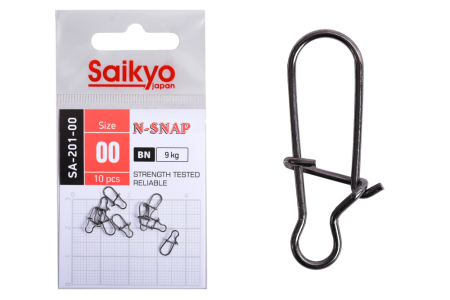 Купить Застежка Saikyo SA-201-00 - 10 шт (9кг) арт. SA-201-00