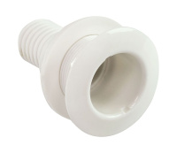 Купить Разъем водосброса с обратным клапаном под шланг 32 мм, белый арт. 10256