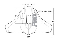 Купить Гидрокрыло StingRay Classic Pro; черное арт. SRPRO1