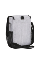 Купить Сумка наплечная вертикальная WENGER, cерая, ткань Grey Heather/ полиэстер 600D PU, 19 x 7 x 27 см арт. 2365424532