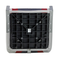 Купить Кресло мягкое складное Special, обивка винил, цвет серый/ красный/ угольный, Marine Rocket (упаковка из 10 шт.) арт. 76236GRC-MR_pkg_10