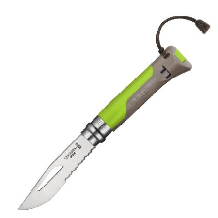 Купить Нож Opinel №8 Outdoor Earth, зеленый, 001715 арт. 001715