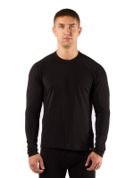 Купить Футболка  мужская Atar/ дл. рукав/ шерсть 160/ черный/ M, Atar9090M арт. Atar9090M