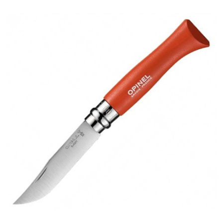 Купить Нож Opinel №8 Trekking, нержавеющая сталь, красный, блистер, 001981 арт. 001981
