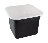 Купить Ящик врезной с крышкой, белый, 374х374х250 мм (упаковка из 2 шт.) арт. SP2457_pkg_2