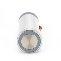 Купить Термокружка Stinger, 0,42 л, сталь/пластик, золотой глянцевый, 7,5 х 6,9 х 22,2 см арт. HW-420-32-467