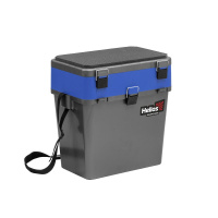 Купить Ящик рыболовный зимний серый/синий (HS-IB-19-GB) Helios арт. HS-IB-19-GB