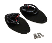 Купить Огни ходовые светодиодные, комплект, нержавеющий корпус, 12 В арт. E011028-SS