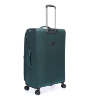 Купить Чемодан Torber Seyd, тёмно-зелёный, нейлон 600D, 48х22х78 см, 85 л арт. T2021L-Green