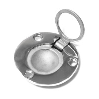 Купить Ручка потайная круглая SUNFINE 51мм, нержавеющая сталь арт. SF31108