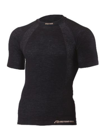 Купить Футболка  мужская WABEL/ кор.рукав/ Шерсть 120/ черная/ L-XL, WABEL9090LXL арт. WABEL9090LXL