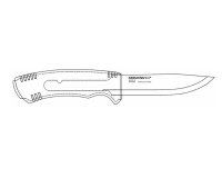 Купить Нож Morakniv BushCraft Survival, нержавеющая сталь, песочный, 11835 арт. 31315