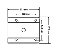 Купить Основание под сиденье амортизирующее (упаковка из 10 шт.) арт. 1840220_pkg_10