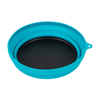 Купить Tramp Тарелка силиконовая с пластиковым дном 550 мл, TRC-123, аквамарин арт. TRC-123