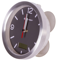 Купить Часы Bresser MyTime Thermo/Hygro Bath, водонепроницаемые, серые арт. 75729