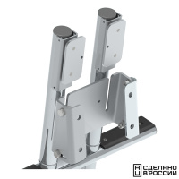 Купить Трап дайверский телескопический быстросъемный, 3 серых ступени (ширина 450мм.) арт. 040185GT