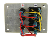 Купить Панель бортового питания 3 переключателя; предохранители арт. AES121414B