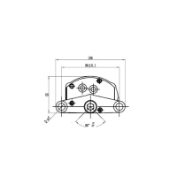 Купить Электропривод стеклоочистителя W.E, длина резьбы 34 мм, посадка М5, 90°, 12В арт. WEM1132 34