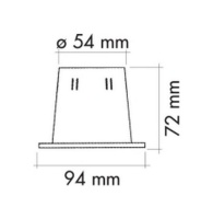 Купить Уплотнитель для тросов управления регулируемый черный, д. 94 мм (упаковка из 125 шт.) арт. CU2821_pkg_125