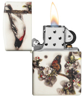 Купить Зажигалка ZIPPO Spazuk Design с покрытием 540 Matte, латунь/сталь, разноцветная, 38x13x57 мм арт. 49659