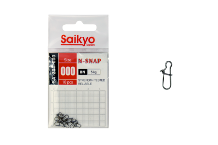 Купить Застежка Saikyo SA-201-000 - 10 шт арт. SA-201-000