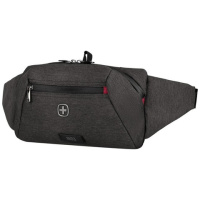 Купить Сумка WENGER MX для ношения через плечо или на поясе, серая, 100% полиэстер, 30х10х15 см, 3 л арт. 611644