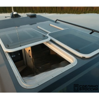 Купить Люк палубный сдвижной Альбатрос ACR (акрил) 850x800 арт. 030805T