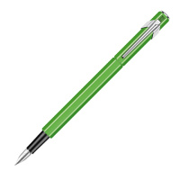 Купить Caran d’Ache Office 849 Fluo - Yellow Green Fluo, перьевая ручка, M арт. 840.230
