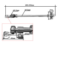 Купить Стойка опорная SUNFINE для люков 260-450 мм арт. SF30938-1