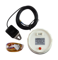 Купить GPS-спидометр аналоговый 0-45 узлов; белый циферблат; нержавеющий ободок; выносная антенна; д. 85 мм арт. JMV00258_KY08126