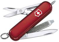Купить Нож-брелок VICTORINOX Signature Lite, 58 мм, 7 функций, красный арт. 0.6226
