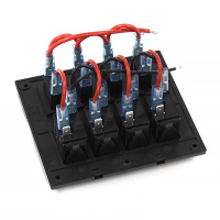 Купить Панель переключателей 4 клавиши с предохранителями NEKEKE арт. BF04