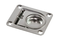 Купить Ручка палубная потайная 64х54х1 мм, подпружиненная, нержавеющая сталь (упаковка из 50 шт.) арт. 51009_pkg_50