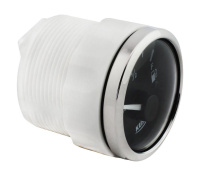 Купить Указатель уровня топлива 240-33 Ом (US); черный циферблат; нержавеющий ободок; д. 52 мм арт. JMV00264_KY10004