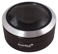 Купить Лупа Levenhuk Zeno 900, 5x, 75 мм, 3 LED, металл арт. 69202