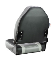 Купить Кресло складное PREMIUM, цвет серый/темно-серый (упаковка из 2 шт.) арт. 106202501_pkg_2