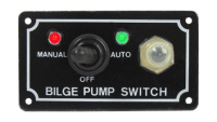 Купить Панель управления водооткачивающей помпой auto-off-manual с влагозащищенным тумблером арт. 10509