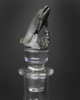 Купить Набор Генеральский. Рыбалка. Щука. Графин хрустальный 0,5 л + 3 хрустальных лафитника 50 мл арт. MHr 0001 GbF