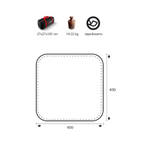 Купить Палатка Trimm Shelters PARTY PLUS, песочный , 50941 арт. 50941