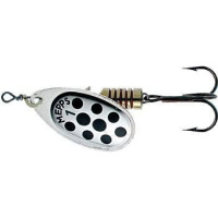 Купить Блесна вращ. Mepps AGLIA PTS, 1, SILVER/Black dots арт. C_PAN200_13