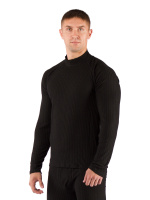 Купить Футболка мужская SWU / дл. рукав / комбинир 180/  черный / L, SWU900L арт. SWU900L