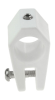 Купить Кронштейн скользящий для рамы тента 7/8" (22;2 мм); пластиковый белый арт. C0006W