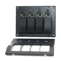 Купить Панель бортового питания 4 переключателя; автоматы арт. AES1214354